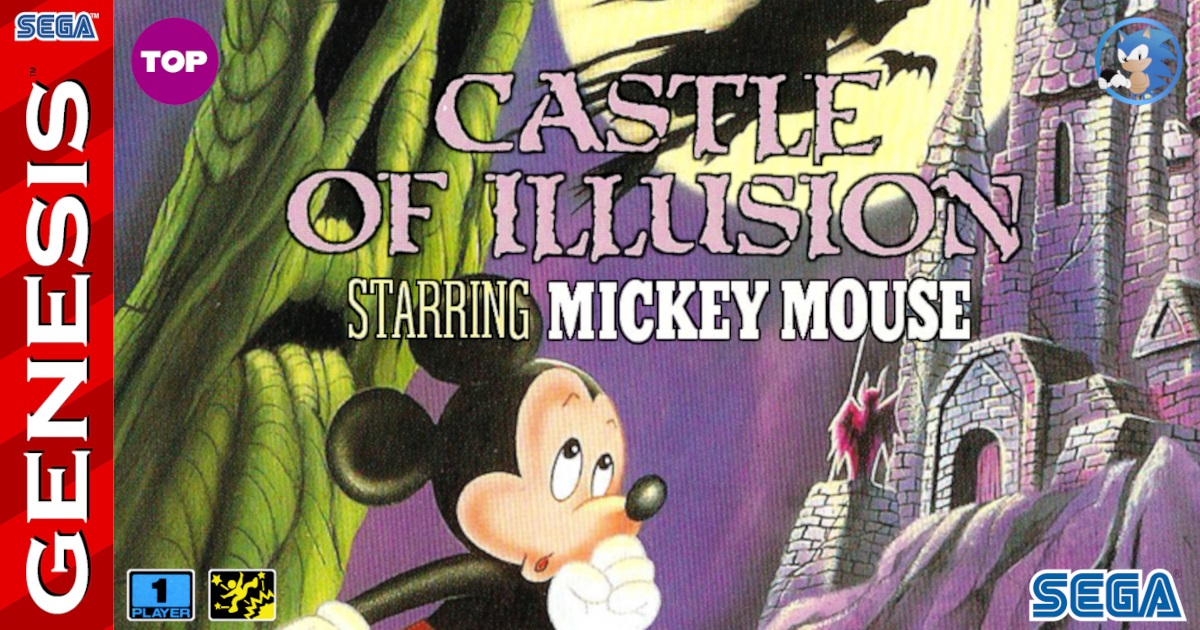 mickey mouse castle of illusion sega