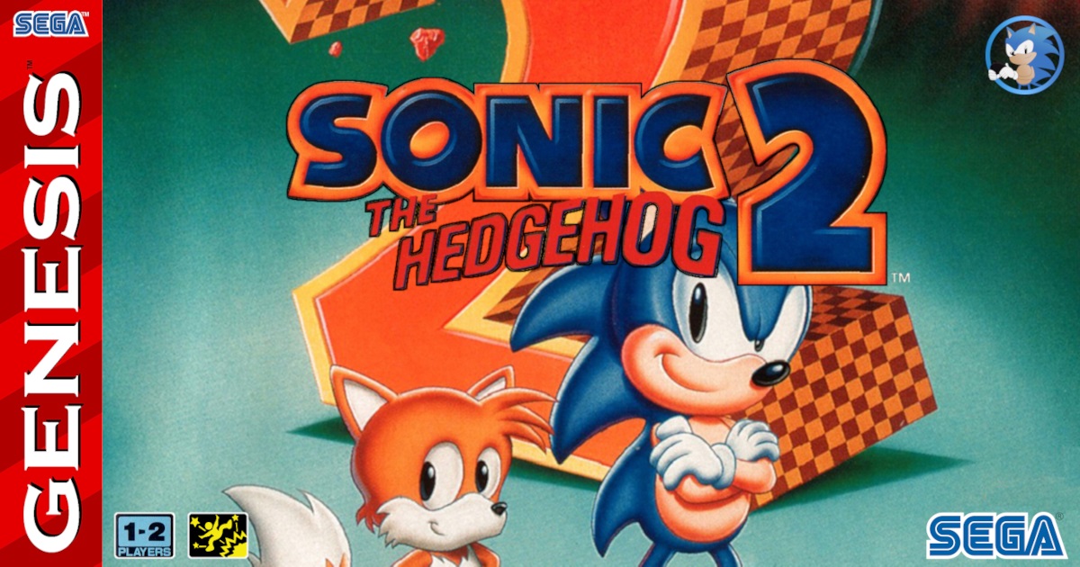 Sonic The Hedgehog 2   Sega Genesis - Herocrycry